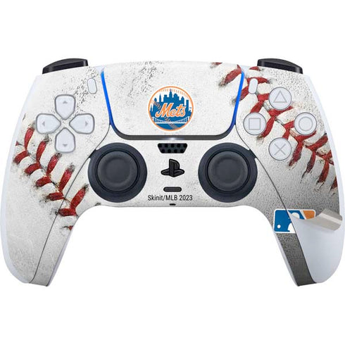 MLB New York Mets Game Ball PS5 Pro Disk Bundle  Skin